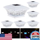 Huyieno Solar Post Cap Lights, Outdoor Led Lighting For Deck Fence, 2 Mode. Fixed Price $73.72.