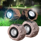 2 Pack Solar Rock Lights Outdoor, Angle Adjustable Waterpro. Fixed Price $57.80.