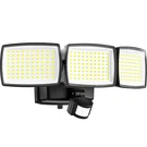 Battery Powered Motion Sensor Outdoor Lights, 1500LM Flood IP65 Black. Fixed Price $38.76.
