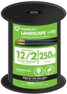 Southwire Landscape Lighting 12/2 X 250 Ft. Black Stranded Cu Low-voltage. Fixed Price $137.74.