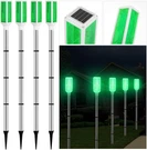 4 Pcs Solar Powered Driveway Markers Reflective Lights Green. Fixed Price $39.99.
