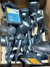 Hampton Bay 55 Lumen Black Led Solar Spot Light 72301-03 (pack Of 13). Fixed Price $89.00.