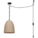 Canarm Lighting IPL2113B01BKR Malmo Pendant Matte Black And Rope. Fixed Price $290.40.
