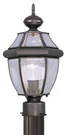 Livex Lighting 2153-07 Monterey 17 Inch Bronze Outdoor Post Top Lantern. Fixed Price $183.96.