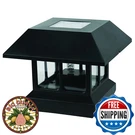 Sterno Home GL23124 Paradise Black Solar Led Post Light Outdoor Garden Path. Fixed Price $41.23.