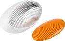 Rv 12V Led Porch Light Oval Clear Amber Utility Lamp Camper Trailer White. Fixed Price $25.99.