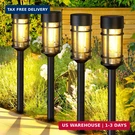 Ilanck Solar Lights Outdoor Waterproof, 8 Pack 21" Pathway With Met. Fixed Price $62.48.
