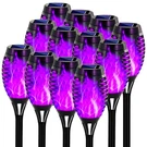 Swingers Solar Flickering Flame Torch Lights - Halloween Outdoor Waterproof Purp. Fixed Price $68.98.