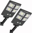 Solar Lights Outdoor, 6500K Flood Motion Sensor With Remote. Fixed Price $37.25.