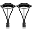 2X 100W Led Post Top Light Dusk DAWN,14000LM Outdoor Circular Area Pole. Fixed Price $260.36.
