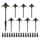 Vevor 8 Pack Low Voltage Landscape Lights 12-24V Outdoor Led Pathway. Fixed Price $90.90.