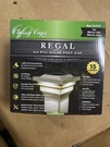 Classy Caps Regal 4X4 Pvc Solar Post Light Tan SLO78T Square. Fixed Price $19.99.