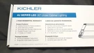 Kichler 30" Series Led Under Cabinet Lighting 4U30K30WHT Indoor 3000K. Fixed Price $44.99.