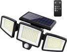 Tuffenough Solar Outdoor Security Light 2500LM 3-HEAD Motion Sensor IP65. Fixed Price $33.20.