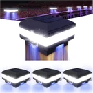Solar Post Lights Outdoor - 4X4 IP65 Waterproof 160 Lm. Fixed Price $88.99.