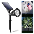 Solar Spot Lights Outdoor Waterproof For Flag, Tree, Plant, Garden, Yard, Hou.... Fixed Price $29.31.