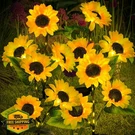 Illuminew Solar Sunflower Lights Outdoor Garden Decor 4 Pack. Fixed Price $42.99.