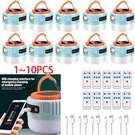 Rechargeable/solar Led Camping Light Tent Lantern Bulb Outdoor Hiking Night Lamp. Fixed Price $37.99.