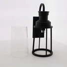 Vaxcel Coventry Outdoor Wall Light Clear Seeded Glass Dark Bronze Finish T0093. Fixed Price $189.99.