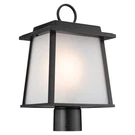 Kichler Noward Light Outdoor Post Lantern, Black - 59107BK. Fixed Price $184.97.