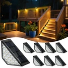 Bkbb Ppbb Solar Step Lights For Outside, Stair Warm White. Fixed Price $45.54.