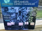 Wilson & Fisher Indoor Outdoor Led Flameless Candle Chandelier New. Fixed Price $37.80.