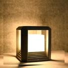 Outdoor Post Cap Lights,fits 9.88" X 10.63", Black. Fixed Price $118.98.