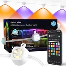 Brizlabs 50FT Permanent Outdoor Eave Lights With 30 Rgbcw Led. Fixed Price $112.99.