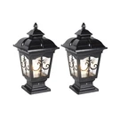 2 Pack Outdoor Column Lights, Traditional Waterproof Garden Post Alumin.... Fixed Price $142.55.