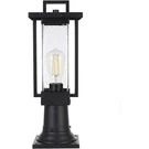 Elegant Lighting OD319P18BK Tilton Inch Black Outdoor Post. Fixed Price $108.00.