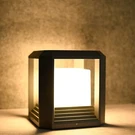 Outdoor Post Lights, High Voltage Wired Column 9.88" Wooden F.... Fixed Price $154.69.