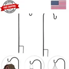 2 Pack Shepherd Hook 35 Inch Tall Garden Outdoor For Hanging Solar Light.... Fixed Price $24.29.