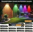 12 Pack Solar Step Lights Outdoor Led Deck Fence Stair IP65 Waterproof. Fixed Price $33.99.