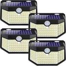 4 Pack 120 Led Solar Motion Sensor Wall Lights Outdoor Waterproof. Fixed Price $34.99.