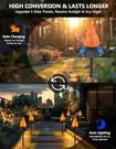 Anmeix Solar Christmas Lights Outdoor Upgraded Torch 4 Pack Black. Fixed Price $32.17.