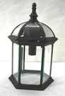 Kichler 49187BK Barrie Traditional Outdoor Post Lantern Beveled Glass Panels. Fixed Price $55.60.
