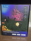 Govee Outdoor SPOTLIGHTS4 Pack 2000LM Rgbwic Smartapp Control IP67. Fixed Price $119.99.