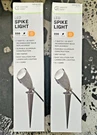 Commercial Electric Ce Bronze Line Voltage Led Spike Light 2 Pack. Fixed Price $26.78.