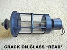 Rosient Outdoor Post Lights, Exterior Sconce, Lamp W/ Seeded Glass. Fixed Price $47.49.