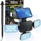 Bell+howell Bionic Floodlight With Motion Sensing - Solar Outdoor Lights 108 .... Fixed Price $41.29.