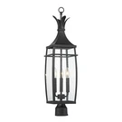 Savoy House Montpelier 3-LIGHT Outdoor Post Lantern, Matte Black 5-769-BK. Fixed Price $440.00.