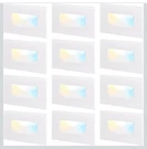12 Pack Leonlite Led Step Light 3.5W Waterproof Stair White -horizontal. Fixed Price $85.50.