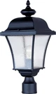 Maxim Lighting 1065BK Senator 20 Inch Black Outdoor Pole/post Lantern. Fixed Price $165.60.