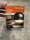 Intermatic Malibu LT8 Round Compact Deck Landscape Light W/ 7 Watt Black Finish. Fixed Price $29.99.