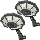 Outdoor Solar Flood Light, 168 Led Dusk To Dawn, 6500K Bright Illumination. Fixed Price $123.75.