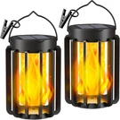 Solar Lanterns Outdoor Waterproof: Realistic Dancing Flame Hanging. Fixed Price $22.05.