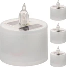 4PCS Solar Tea Lights Outdoor Waterproof Dusk To Dawn Lighting Reusable Led. Fixed Price $23.54.