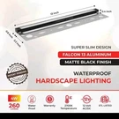 Lumengy 13-INCH 4W Super Slim Led Solid Black Hardscape Lights 2700K 4-PACK. Fixed Price $74.99.