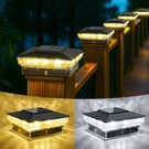 Keilaimo Post Cap Lights, 6 Pack Upgraded Outdoor Deck Fence Solar.... Fixed Price $54.15.