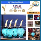 4 Pack Glass Table Top Torches Outdoor Citronella Lanterns For Patio Garden. Fixed Price $43.66.